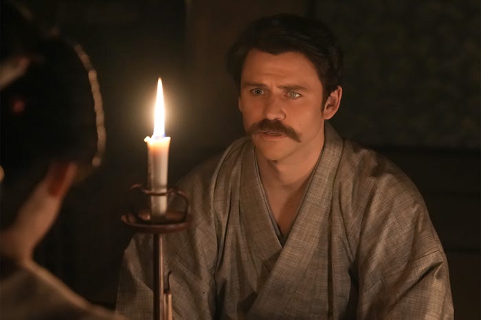 トミー・バストウ「ばけばけ」1週目より(C)NHK