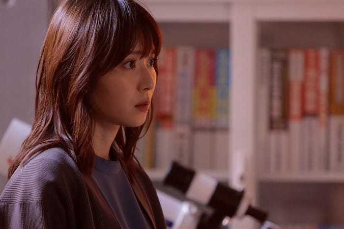 松岡茉優「最高の教師 1年後、私は生徒に■された」第3話より(C)日本テレビ