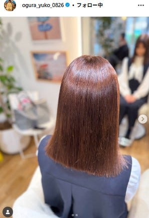 小倉優子Instagramより