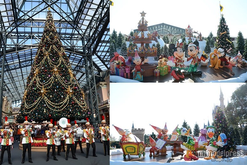 ディズニーランド、ポップなクリスマスデコレーションをチェック／エントランスの様子【モデルプレス】