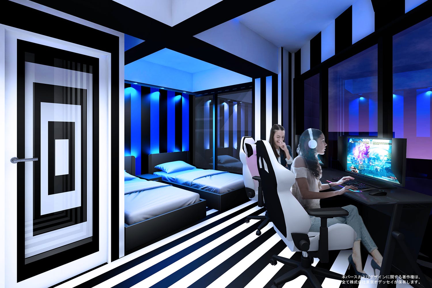 「e-ZONe ~電脳空間~」大阪にeスポーツで遊べる新ホテル開業へ