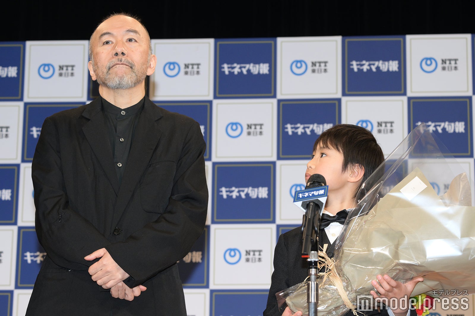 塚本晋也監督、塚尾桜雅（C）モデルプレス