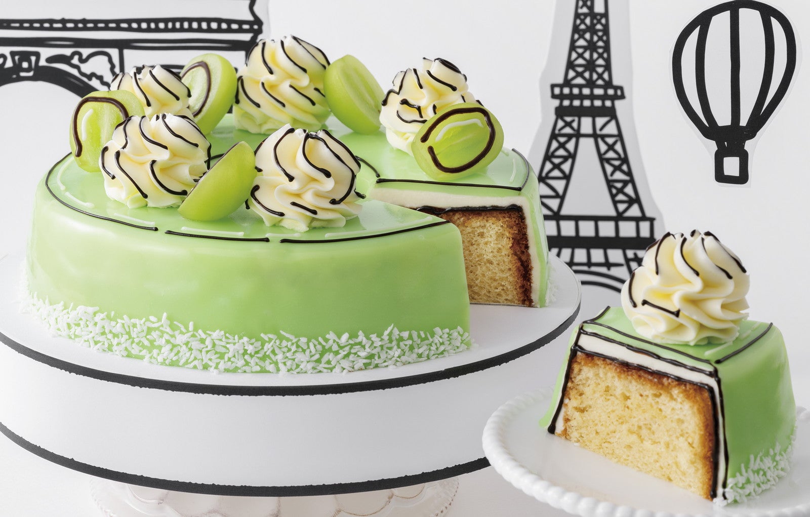 マスカットスイーツ＆ランチビュッフェ ～Voyage en 2D France～／提供画像