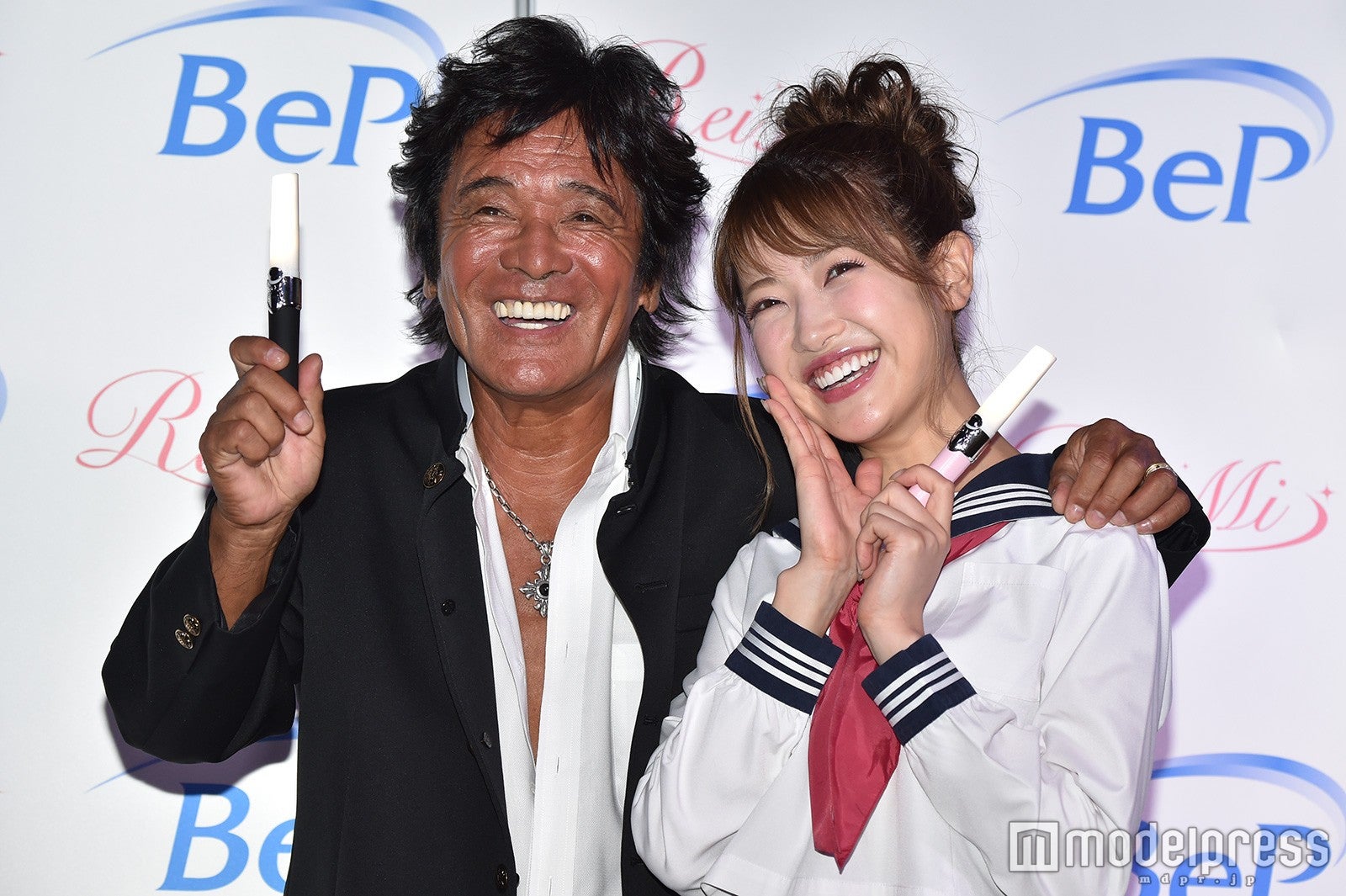 松崎しげる、くみっきー（C）モデルプレス