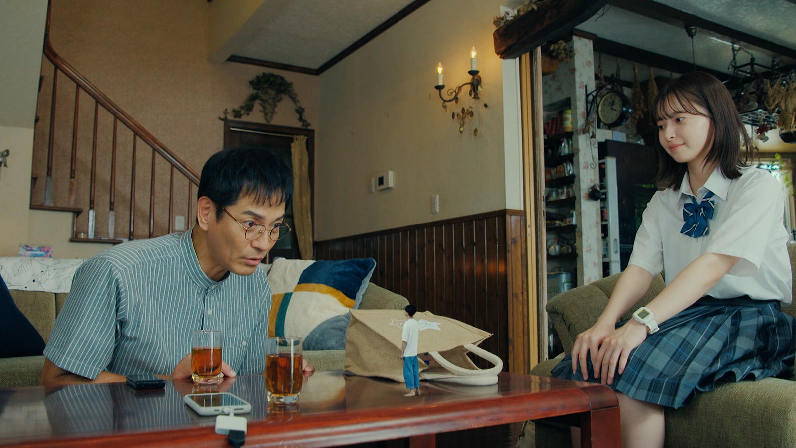 沢村一樹、八木勇征、飯沼愛「南くんが恋人！？ 」第7話より（C）テレビ朝日