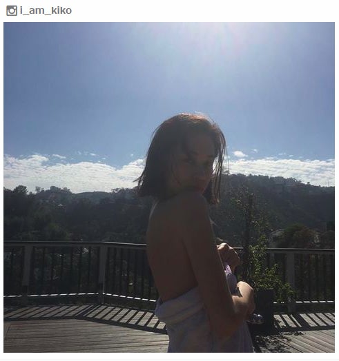 水原希子、バスタオル姿のSEXYショット公開 「キレイすぎ」「女神」と絶賛の声