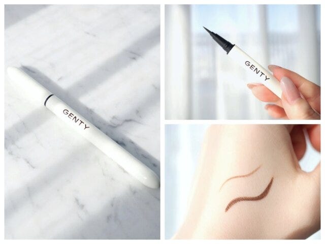 >GENTY シークレットアイライナー メルトアッシュブラウン