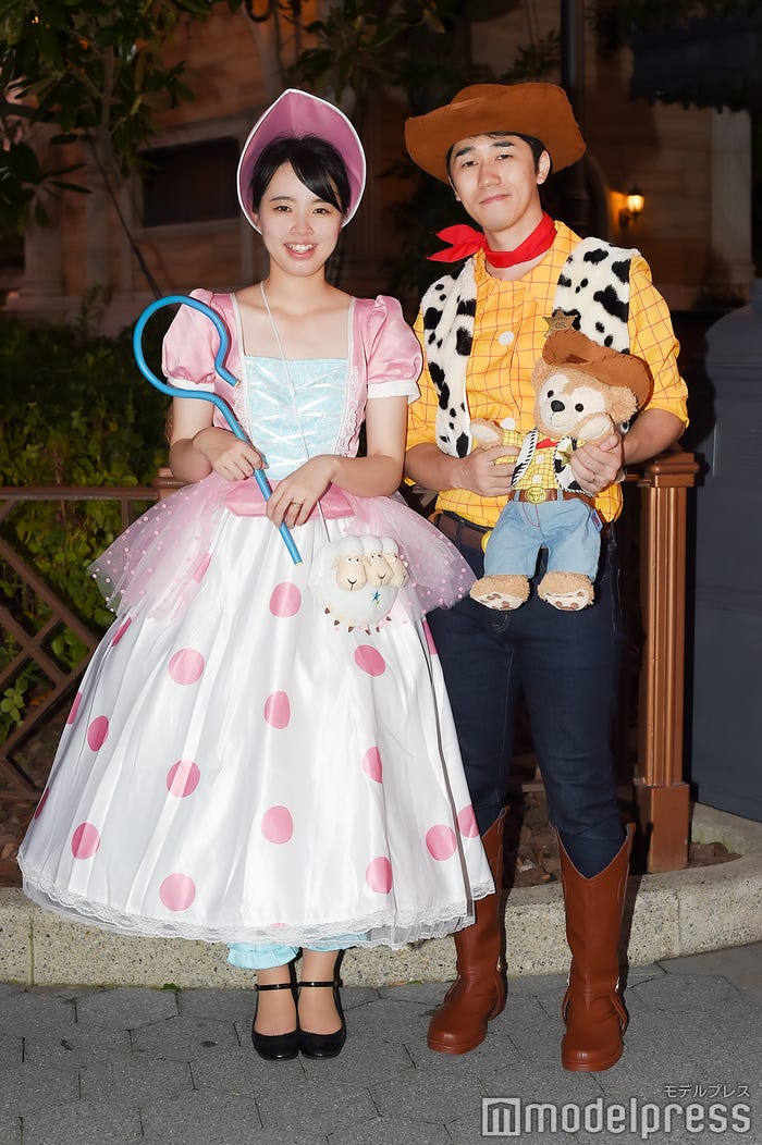 ユウ(ボー・ピープ)、シンノスケ(ウッディ) (C)モデルプレス(C)Disney