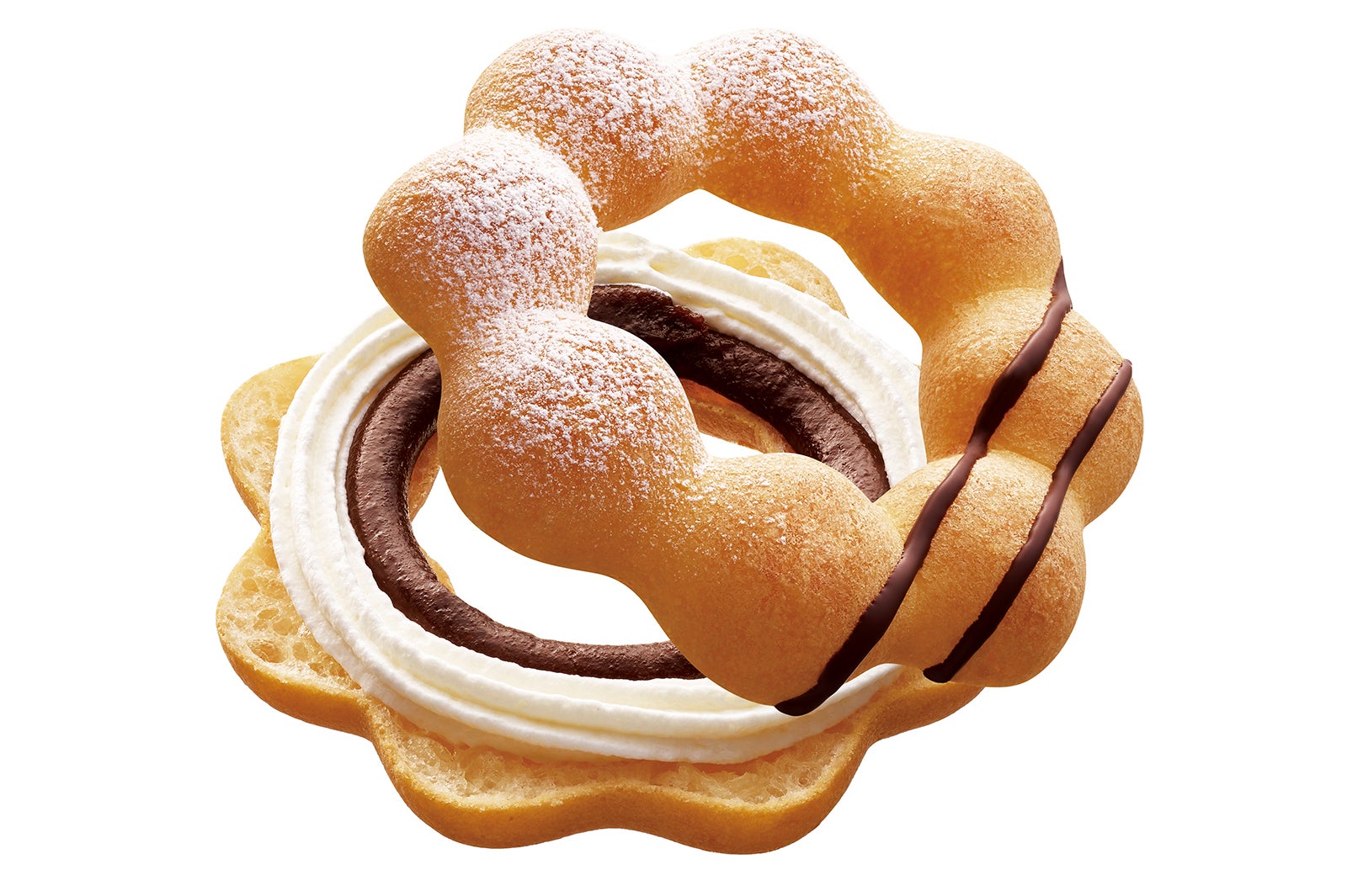 ポン・デ・エンゼル＆アーモンドチョコクリーム／画像提供：株式会社ダスキン