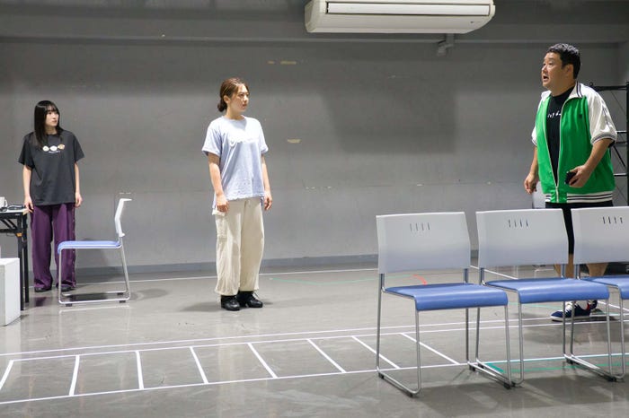 「かまいたちの夜 ~THE LIVE~」稽古の様子(提供写真)