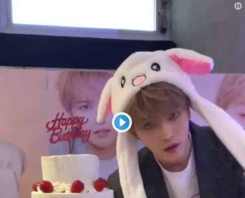 ジェジュン、“うさぎ帽”姿で「あ・り・が・と・う」悶絶のファン続出