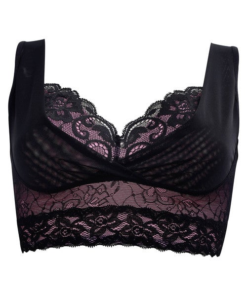 夜寄るブラ+Plusナイトブラノンワイヤーブラジャー