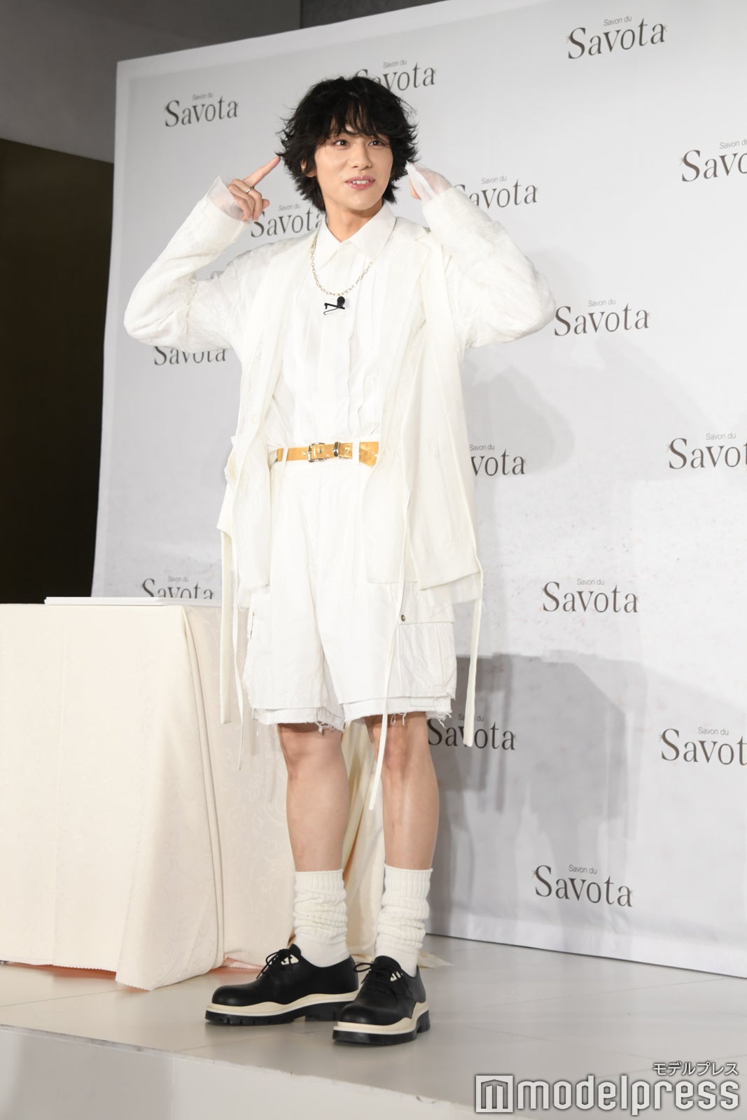 サボテンヘアの山下幸輝（C）モデルプレス